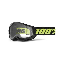 100% SPEEDLAB Cycling sunglasses - STRATA 2 - black/yellow