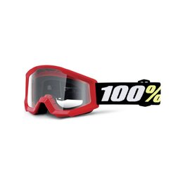 100% SPEEDLAB Cycling sunglasses - STRATA MINI KID - black/white/red