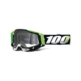 100% SPEEDLAB Cycling sunglasses - RACECRAFT 2 - black/green