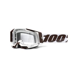 100% SPEEDLAB Cycling sunglasses - RACECRAFT 2 - white/brown