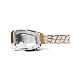 100% SPEEDLAB Cycling sunglasses - RACECRAFT 2 - white/brown