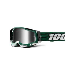 100% SPEEDLAB Cycling sunglasses - RACECRAFT 2 - green/white/silver