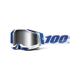 100% SPEEDLAB Cycling sunglasses - RACECRAFT 2 - white/blue/silver