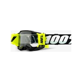 100% SPEEDLAB Cycling sunglasses - ACCURI 2 JR FORECAST - black/white/yellow