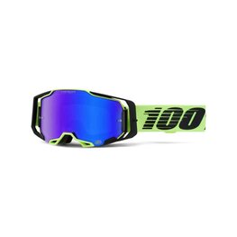 100% SPEEDLAB Cycling sunglasses - ARMEGA - yellow/black/blue