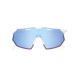 100% SPEEDLAB Cycling sunglasses - HYPERCRAFT SQ - white/blue