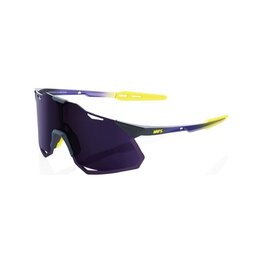 100% SPEEDLAB Cycling sunglasses - HYPERCRAFT XS - purple/yellow