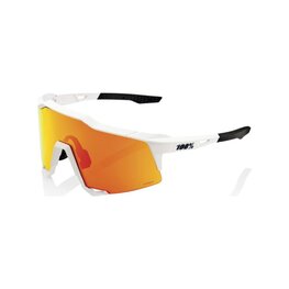 100% SPEEDLAB Cycling sunglasses - SPEEDCRAFT - white/red