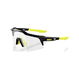 100% SPEEDLAB Cycling sunglasses - SPEEDCRAFT XS - yellow/black