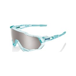 100% SPEEDLAB Cycling sunglasses - SPEEDTRAP - light green/silver