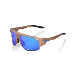 100% SPEEDLAB Cycling sunglasses - NORVIK™ - brown/blue
