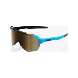 100% SPEEDLAB Cycling sunglasses - S2 - BWR - blue/black/gold