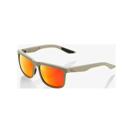 100% SPEEDLAB Cycling sunglasses - BLAKE - beige/red
