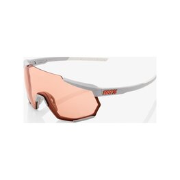 100% SPEEDLAB Cycling sunglasses - RACETRAP - grey/orange