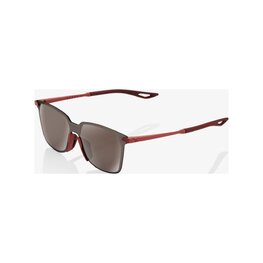 100% SPEEDLAB Cycling sunglasses - LEGERE - brown/silver