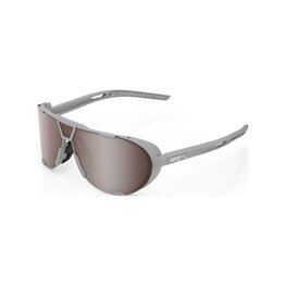 100% SPEEDLAB Cycling sunglasses - WESTCRAFT - grey/silver