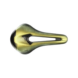 SELLE SAN MARCO saddle - SHORTFIT 2.0 OPEN-FIT RACING NARROW - gold