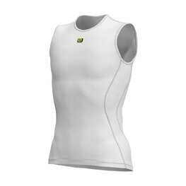 ALÉ Cycling tank top - INTIMO VELO ACTIVE - white
