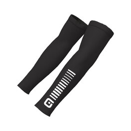 ALÉ Cycling hand warmers - SUNSELECT ARMWARMER - black/white
