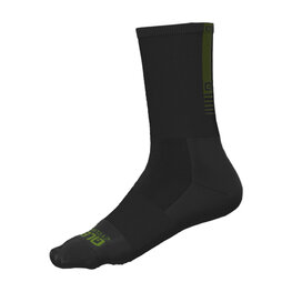 ALÉ Cyclingclassic socks - THERMO GREEN - black