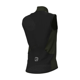ALÉ Cycling gilet - GUSCIO  VENTO 2.0 - green