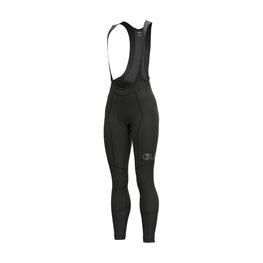 ALÉ Cycling long bib trousers - R-EV1 BLIZZARD - black