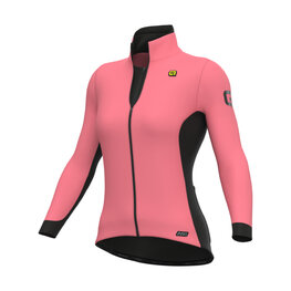 ALÉ Cycling thermal jacket - FUTURE WARM R-EV1 - pink