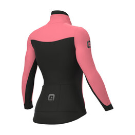 ALÉ Cycling thermal jacket - FUTURE WARM R-EV1 - pink