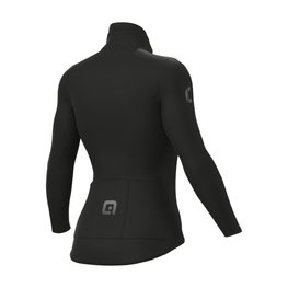 ALÉ Cycling winter long sleeve jersey - FUTURE WARM R-EV1 - black