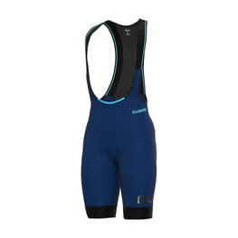 ALÉ Cycling bib shorts - K-TOUR KLIMATIK - blue