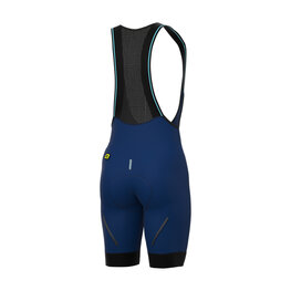 ALÉ Cycling bib shorts - K-TOUR KLIMATIK - blue