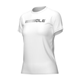 ALÉ Cycling short sleeve t-shirt - T-SHIRT - white