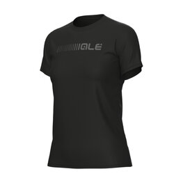 ALÉ Cycling short sleeve t-shirt - T-SHIRT - black