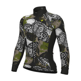 ALÉ Cycling winter long sleeve jersey - FALENA PR-R - black/multicolour