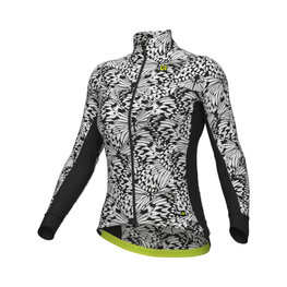 ALÉ Cycling winter long sleeve jersey - PAPILLON PR-R - grey