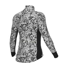ALÉ Cycling winter long sleeve jersey - PAPILLON PR-R - grey