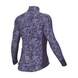 ALÉ Cycling winter long sleeve jersey - PAPILLON PR-R - purple