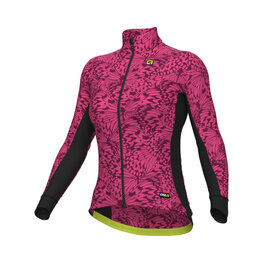 ALÉ Cycling winter long sleeve jersey - PAPILLON PR-R - pink