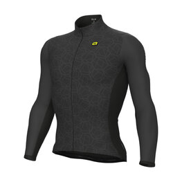 ALÉ Cycling winter long sleeve jersey - VELOCITY PLUS R-EV1 - anthracite