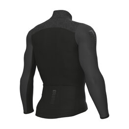 ALÉ Cycling winter long sleeve jersey - VELOCITY PLUS R-EV1 - anthracite