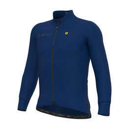 ALÉ Cycling thermal jacket - SOLID FONDO 2.0 - blue