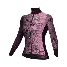 ALÉ Cycling winter long sleeve jersey - CIRCUS PR-S - purple