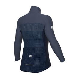 ALÉ Cycling thermal jacket - LEVEL PRAGMA - blue