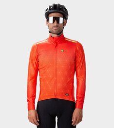 ALÉ Cycling windproof jacket - STELLA PR-R - red