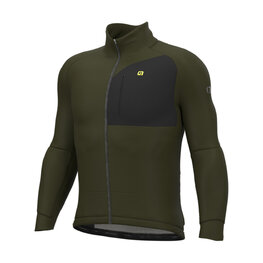 ALÉ Cycling thermal jacket - R-EV1 RIPARO - green