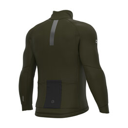 ALÉ Cycling thermal jacket - R-EV1 RIPARO - green