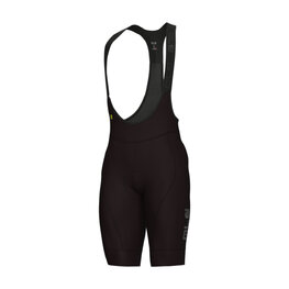 ALÉ Cycling bib shorts - PR-E MAGIC - brown
