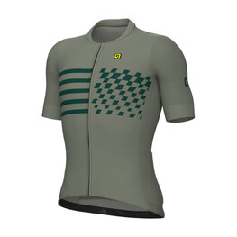 ALÉ Cycling short sleeve jersey - PR-E PLAY - green
