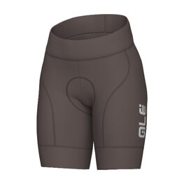 ALÉ Cycling shorts without bib - MAGIC COLOUR PR-E - brown