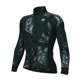 ALÉ Cycling winter long sleeve jersey - WILD PR-E - green